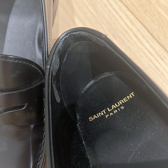 Saint Laurent | NWOB Le Loafer Leather Loafers in Black - Size IT 39 - Picture 8 of 9